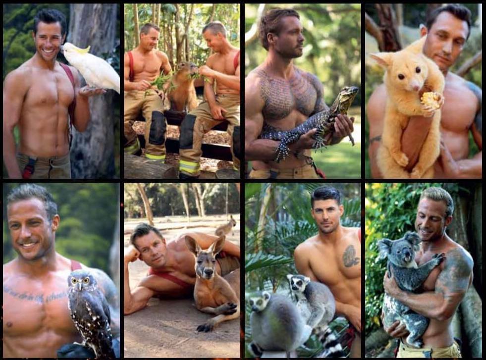 The Australian Firefighters Calendar is back to save 2021... and the animals of course!