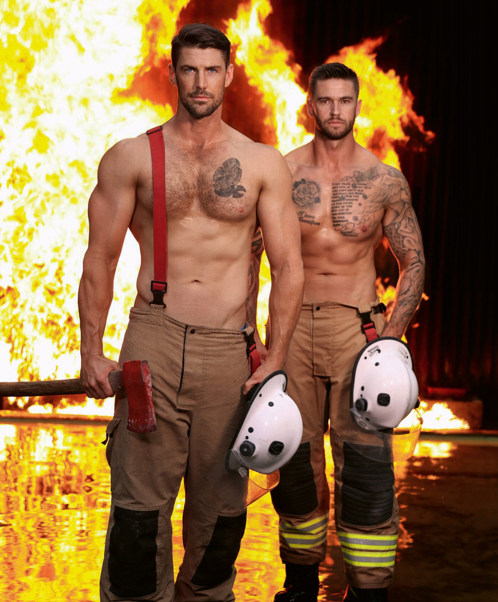 2025 Australian Firefighters Calendar: Courage, Compassion And Cuteness for a Cause