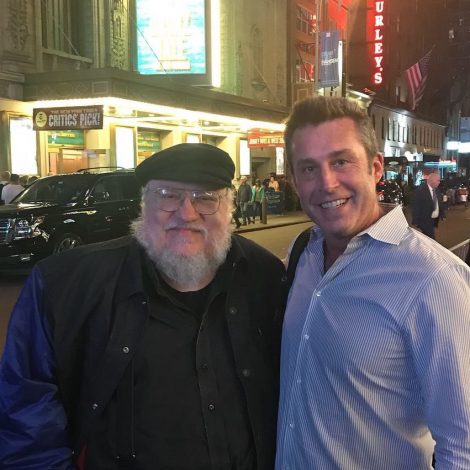 A heartbreaking story about how George R. Martin changed a dying friend's life.