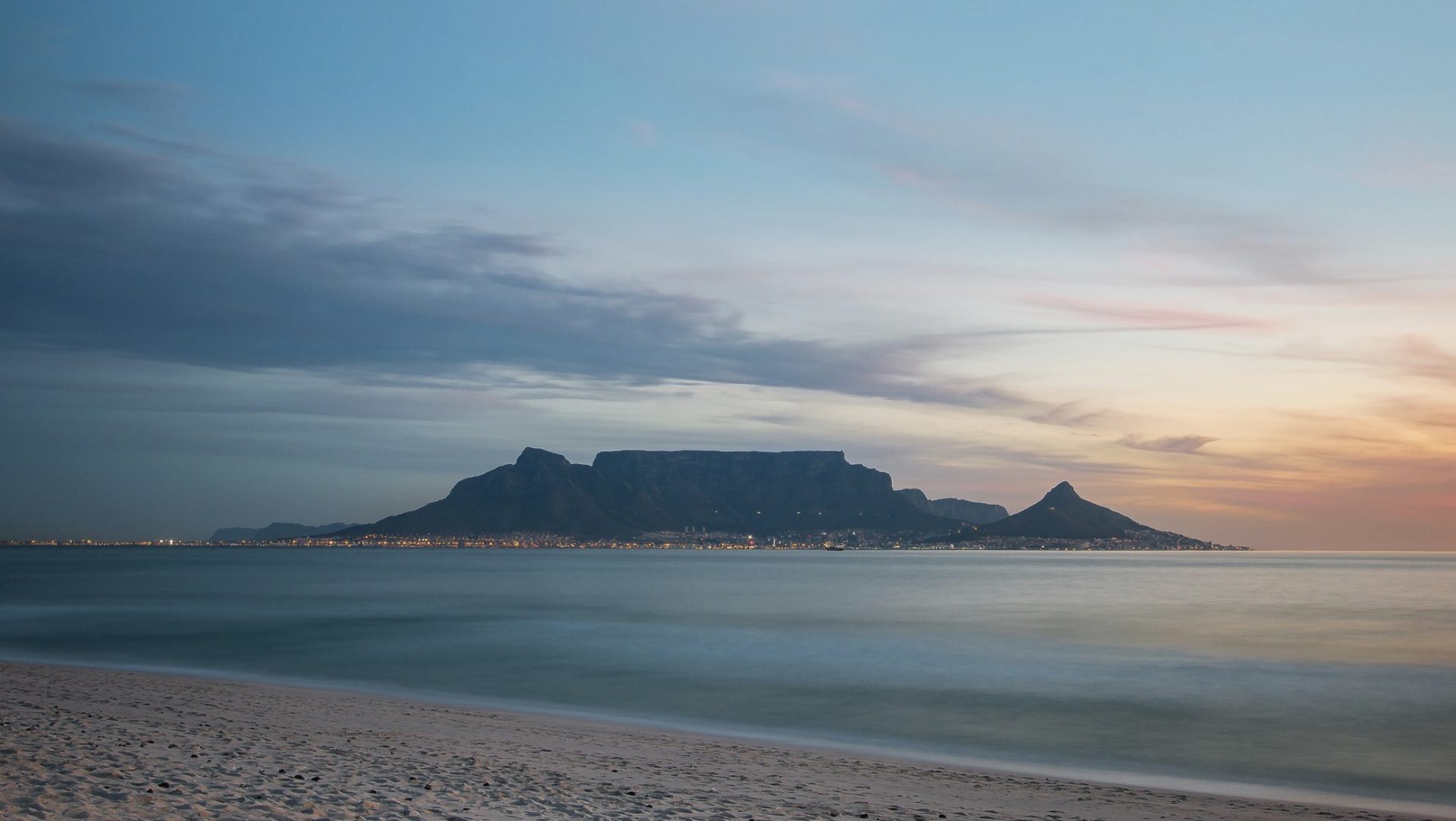 Table Mountain South African Beaches