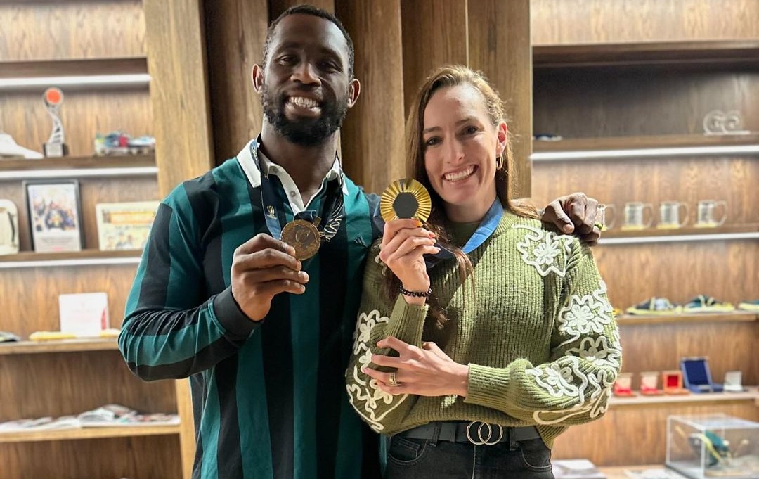 Siya Kolisi and Tatjana Smith's Viral Photo is Giving Us All The Feels!